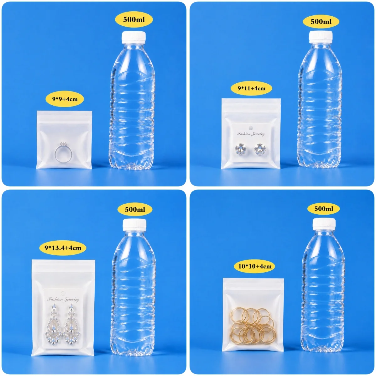 Umweltfreundliche, biologisch abbaubare Glasin-Papiertüten, halbtransparente Tasche, selbstklebende Umschläge, für Datenkabel, Kleidung, Accessoires – Detail 5