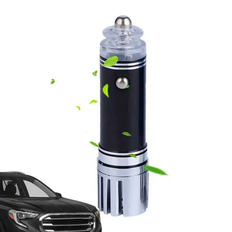 

Car Deodorizer Portable Air Ionizer Odor Eliminator Car Accessories Car Lighter Powered For Dust Pollen Smokes Bad Odors For Men