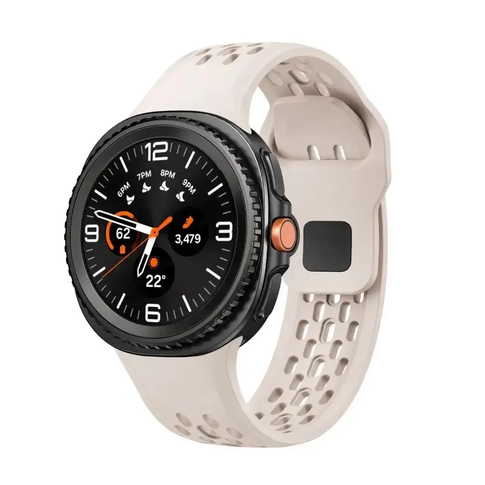 سيليكون حزام (استيك) ساعة لسامسونج غالاكسي 8 2025 سيليكون حزام الرياضة معصمه ل غالاكسي 8 الكلاسيكية 46 مللي متر ساعة 8 40 مللي متر 44 مللي متر