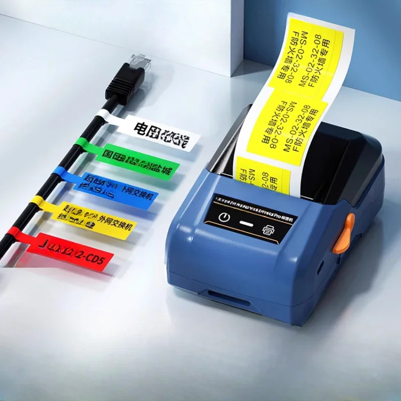 Communication cable label printer small cable engineering knife type machine room network cable network communication