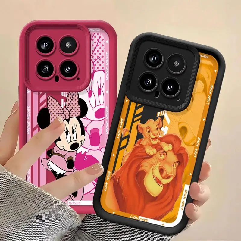 Чехол для телефона Стич Simba Pumbaa Minnie Daisy с 3d краями, чехол для Xiaomi Redmi Note 13 12 Pro Plus 12s 11 11s 10 9 9s 12C 10C 9C лестница