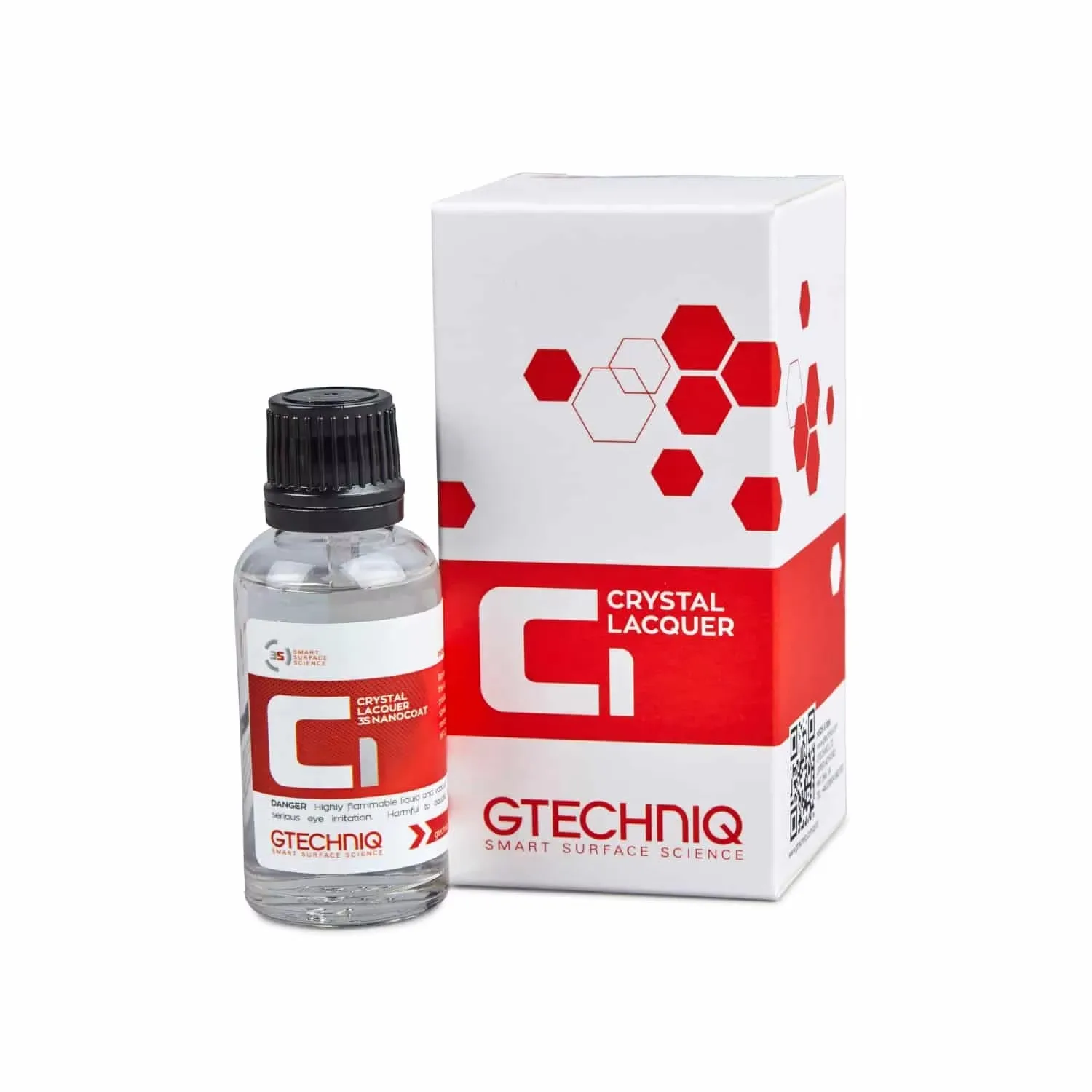 

Gtechniq C1 Crystal Lacquer 50 мл, керамическое покрытие для краски, высокий блеск, легко наносится, достаточно для 1 среднего или большого автомобиля, внедорожника или каравана.