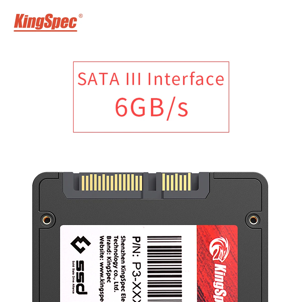 KingSpec SSD 120G 240gb 256GB 512GB 1TB Hdd 2.5 Sataiii  Hard Disk Drive for Computer Laptop Ssd Internal Hard Drive SATA Disk