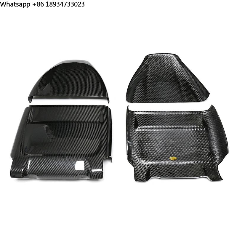 

High Quality Dry Carbon Seat cover for F90 M5 F95 X5M F96 X6M dry carbon fiber Seat Back Sticker Interior Perfect Fitment