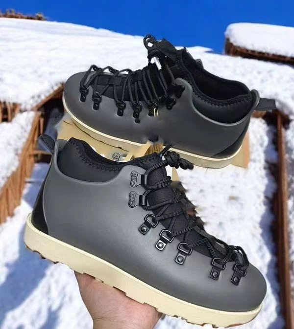 جديد 2025 رائجة البيع أحذية المشي لمسافات طويلة لتسلق الجبال محايدة للرجال أحذية المشي لمسافات طويلة في الهواء الطلق أحذية رجالية غير رسمية على الموضة عالية الجودة #4