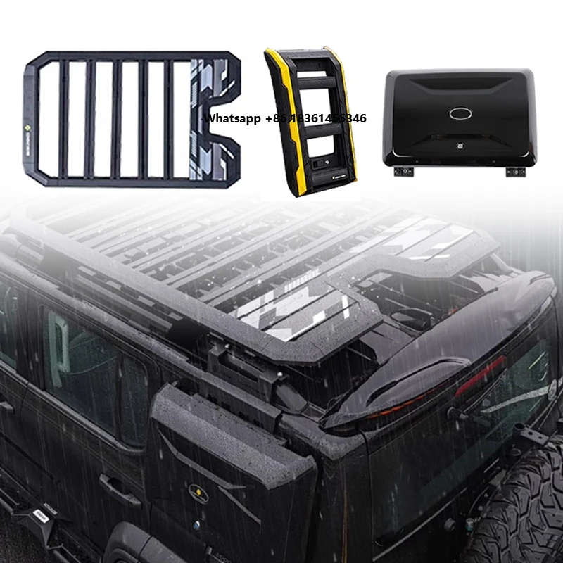 

High Quality External Modification Accessories Side Ladder Luggage Roof Rack Side Box for Tank 500 Accessories