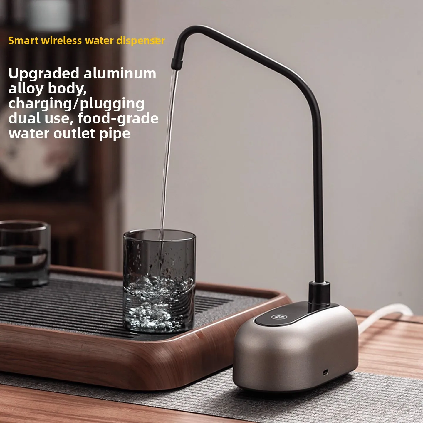 

Automatic Rechargeable Water Dispenser Pump Desktop Smart Suction Pump for Pure Water Jug