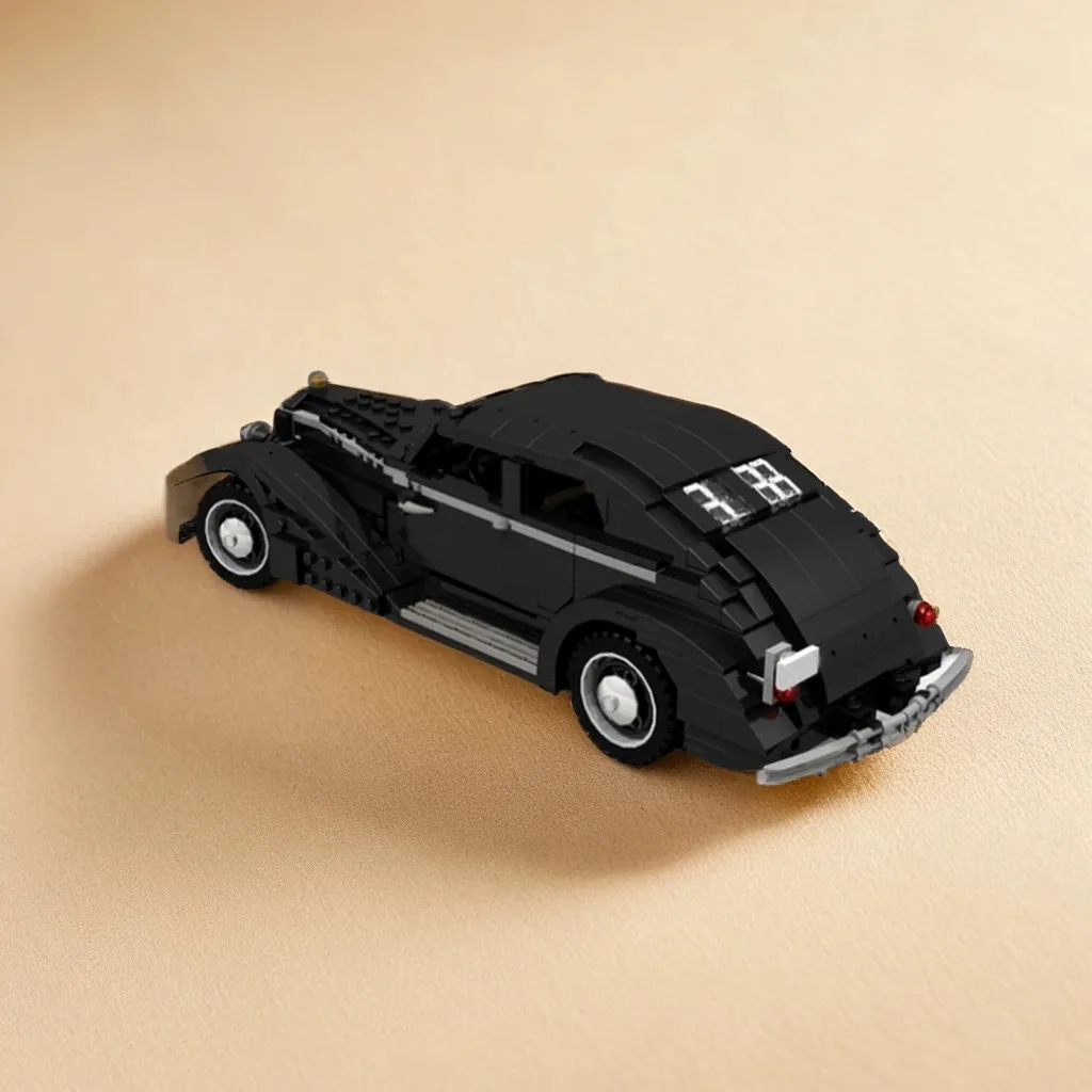 

879pcs MOC Cadillac 452C Aerodynamic Coupe Miniland Advanced Model Team Building Blocks Christmas Gifts Construction Toy Brick