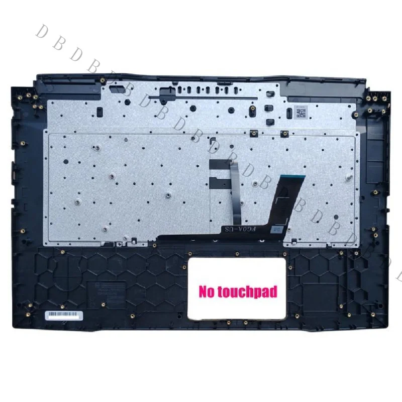 AA+New US Palmrest Upper Case With 4-Zone RGB Backlit Keyboard For MSI Katana 17 B12VFK B12VEK B12UCXK B12VGK B12UDXK Gaming Lap