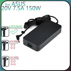 20V 7.5A 150W ADP-150CH B 4.5*3.0mm Adaptateur secteur Chargeur pour Ordinateur Portable Pour ASUS TUF GAMING X571L F571G F571L VX60G Alimentation