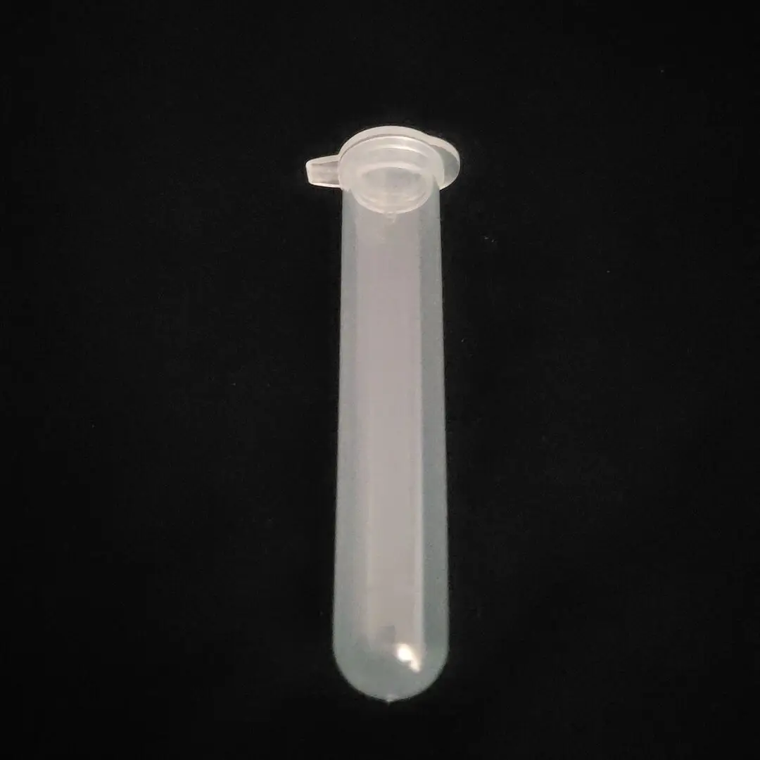 1pcs 10mL Centrifuge Tube EP Plastic Round Bottom Connect with Lid and Graduation Ethylene Propylene