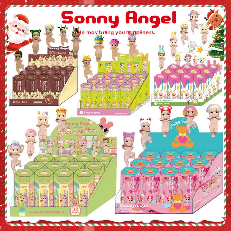 Sonny Angel 20th Anniversary Edition Hippies Anime Character Decorations Doll Fans Kids Gifts Christmas Gifts