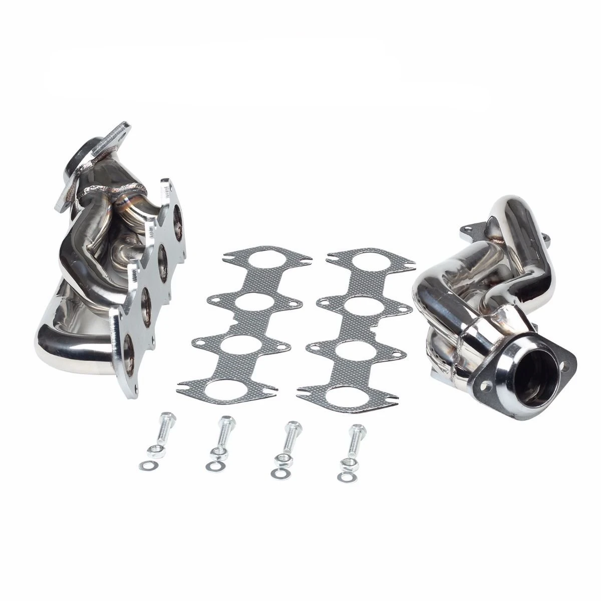 New Exhaust Pipe Stainless Steel for   F150 04-10 5.4L V8 Stainless Exhaust Manifold Shorty Headers Performance EH28577