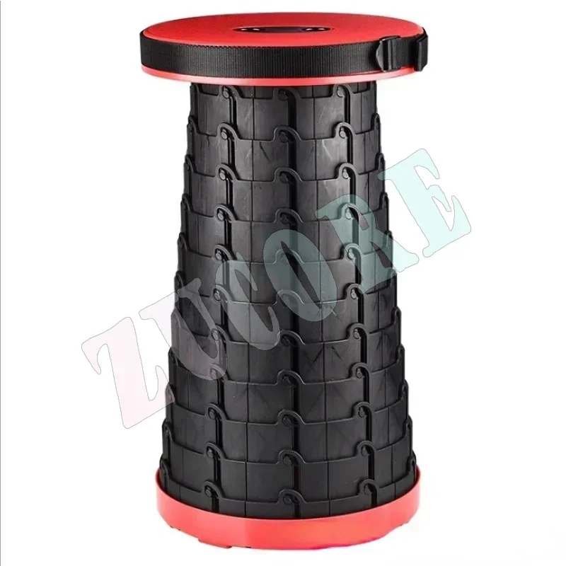 휴대용 개폐식 플라스틱 의자 낚시 및 여행을위한 경량 강력한 조절 식 접이식 의자 오토만 Pouf 의자