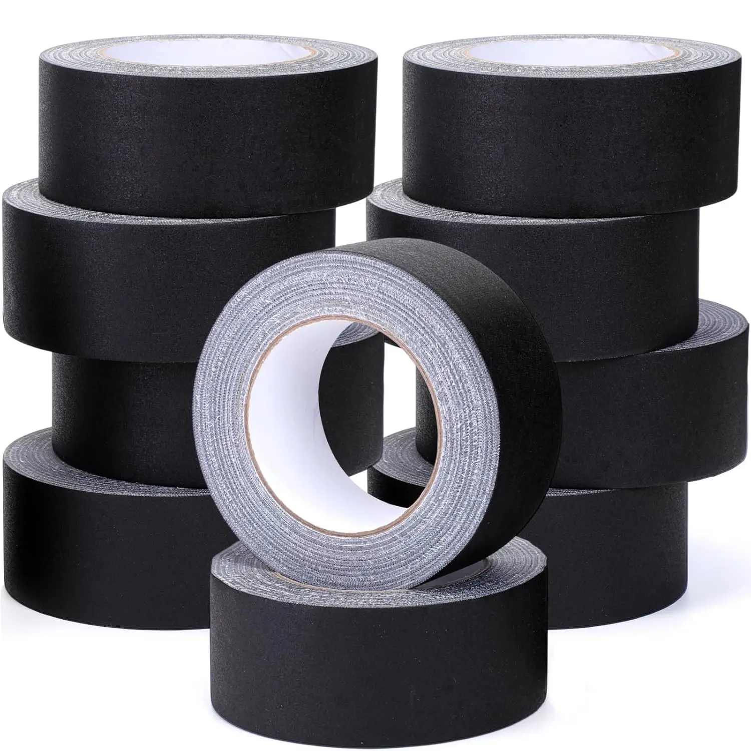 Gaffer Tape Gaffers Tape Waterproof No Residue Non-Reflective Heavy Duty Gaff Tape for Electrical Cords Photography Multipurpose