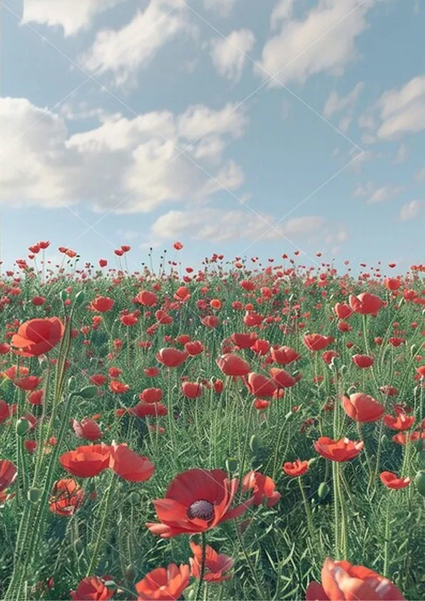 Pâques Boho verdure maternité extérieur printemps coquelicot fleur champ nuage décors scénique photographie Studio arrière-plans