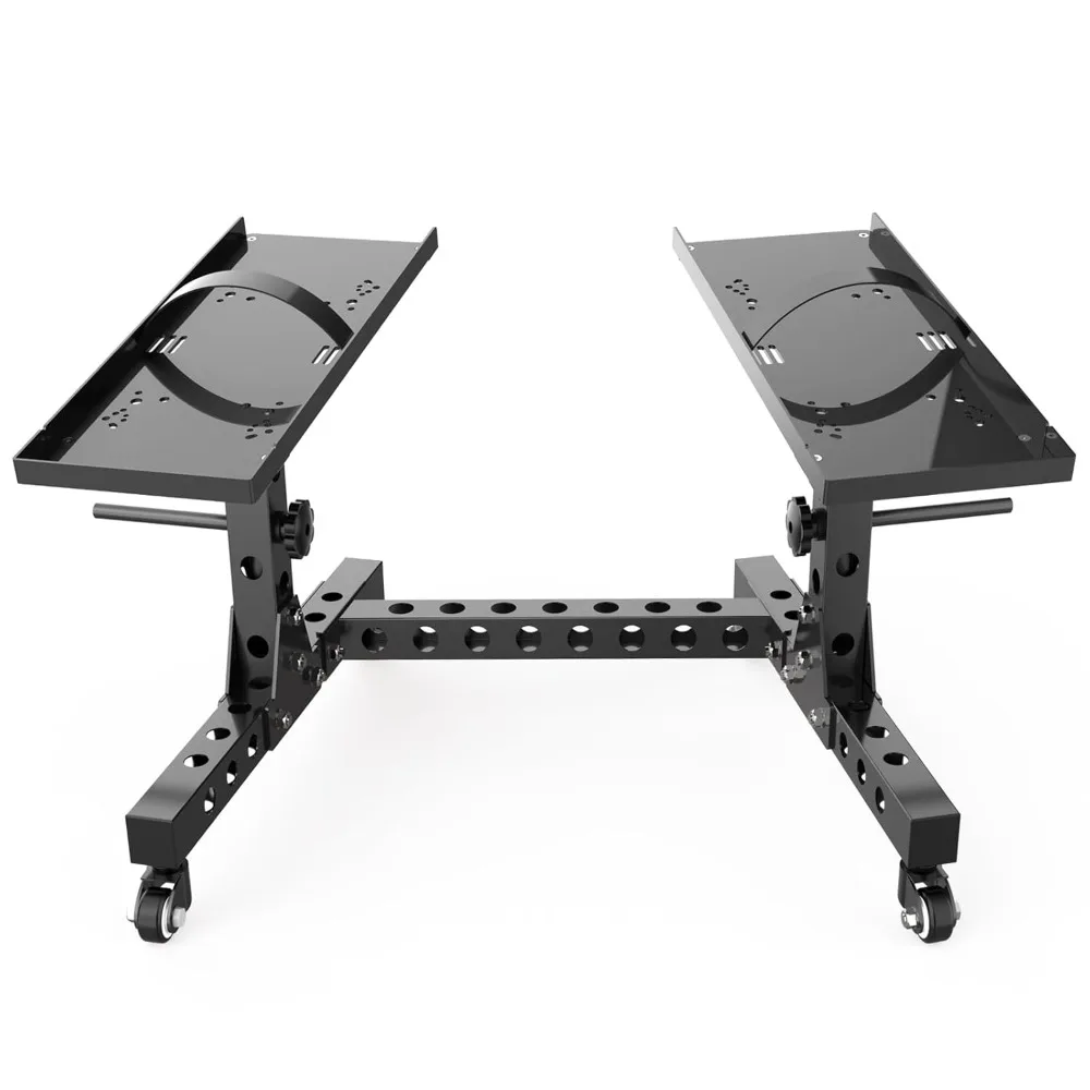 

Adjustable Dumbbell Rack & Weight Rack, Holds 440 Lbs, Space Saving Design for Home Gym Organization, Customized