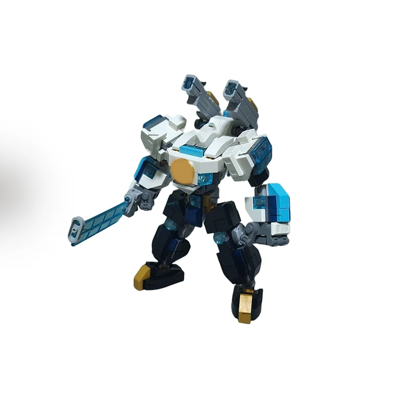 357pcs MOC Zane S Battle Suit Mech 0 Ninjago Model Building Blocks Architecture Christmas Gift DIY Idea Brick Toy Kids Education view 5