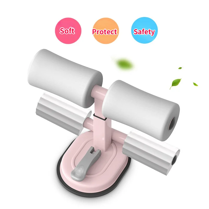 Updated 3 Gear Adjustable Sit Up Device Gym Equipment Exercised Abdomen Arm Thighs Leg Thin Fitness Suction Cup Self-Suction Cup