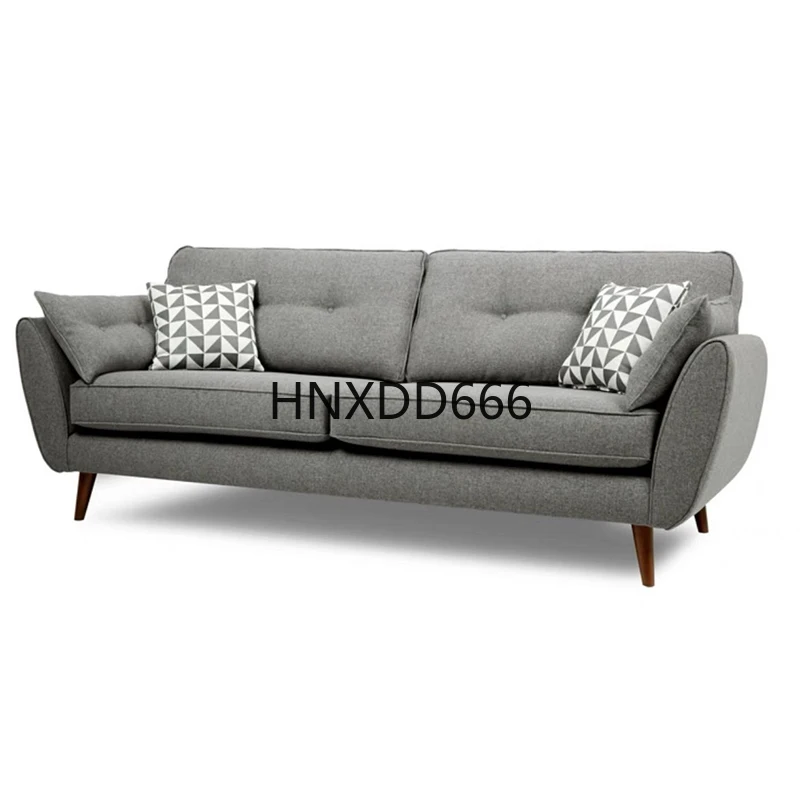 

Relaxing Fancy Living Room Sofas New Arrival Cozy Modern Recliner Lazy Sofa Nordic European Wood Divani Da Soggiorno Furniture