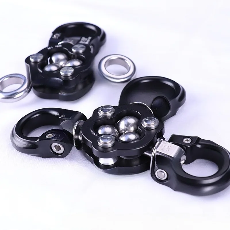 Universal Connection Knot Outdoor Aerial Rescue Split Disc Rotary Anchor Point Climbing Rope Connector