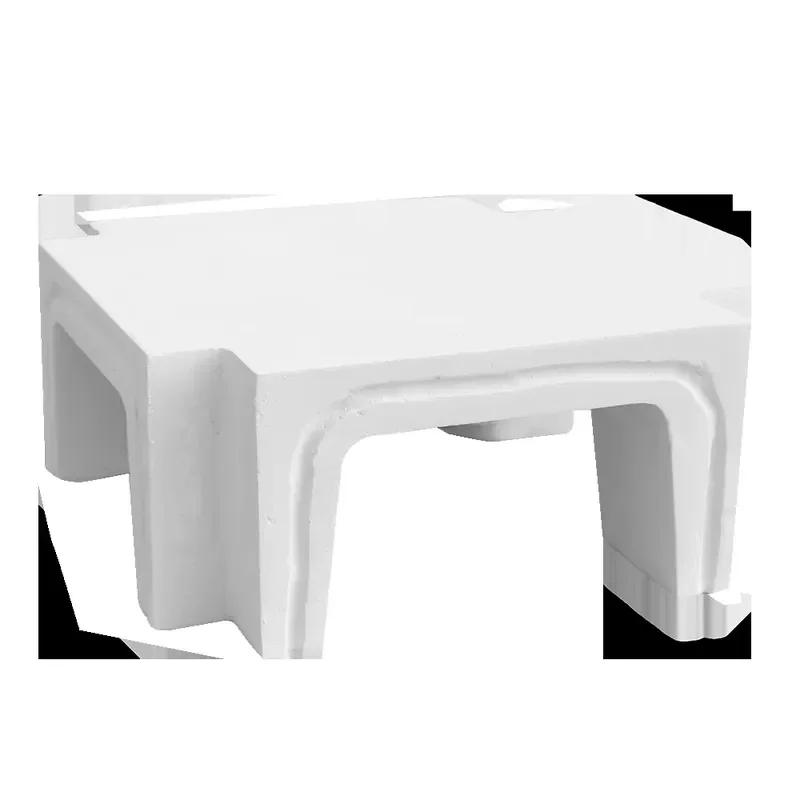 High Strength Aluminum Trough Ceramic Channel for Auto Parts Foundry Industrial Casting Mold Core Support Heat Resistant