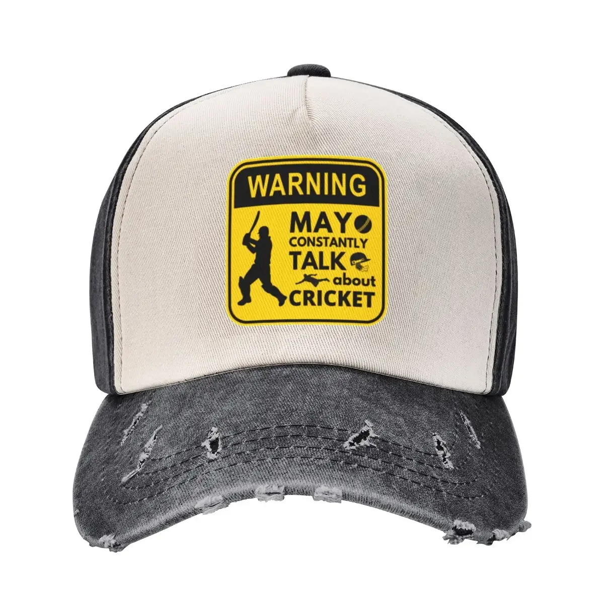 

May constantly talk about cricket WARNING Baseball Cap Hat Man For The Sun Kids Hat Military Tactical Cap Golf Men Women's