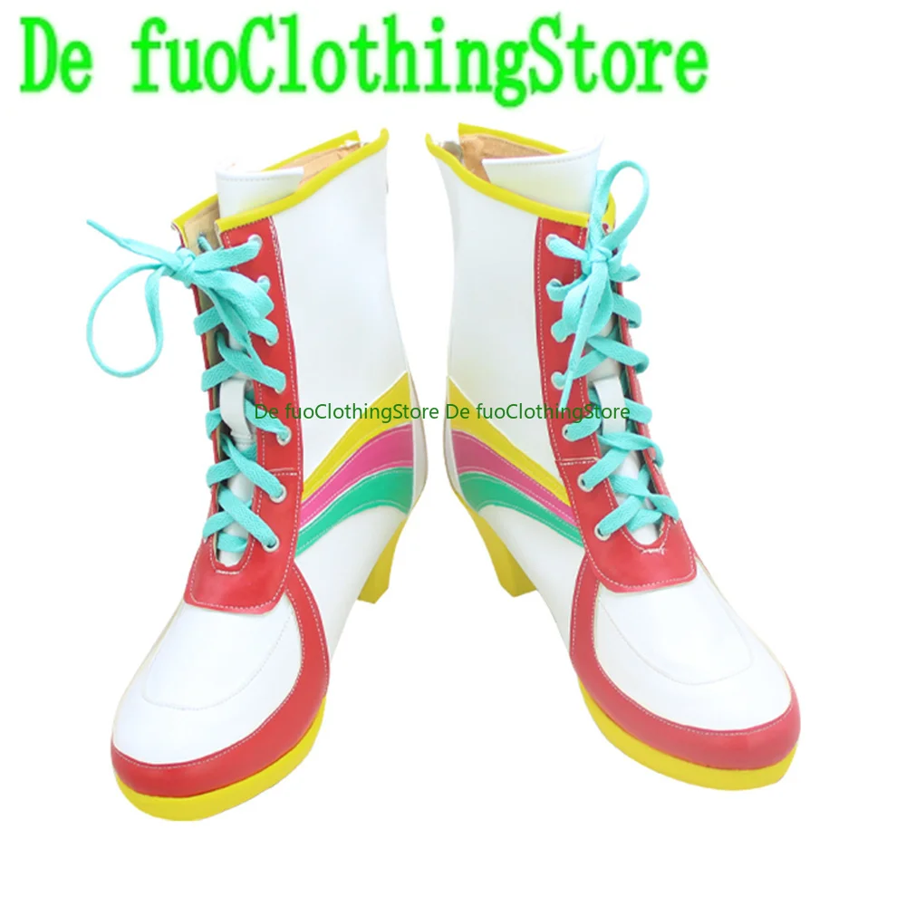 

Defuo Pretty Derby Umamusume Agnes, цифровая обувь для косплея, ботинки, игра в стиле аниме, ролевая игра, реквизит для вечеринки на Хэллоуин, обувь, ботинки