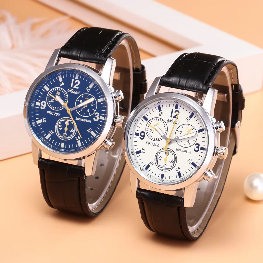 

Fashion Men Luxury Watches Mens Business Leather Belt Casual Quartz Watch for Male Wristwatch Saat Relogio Masculino Montre