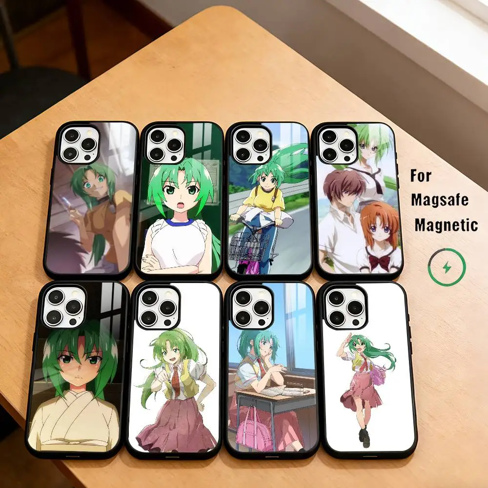 

Anime character M-Mion S-Sonozaki Phone Case Magnetic For Magsafe Wireless Charging For iPhone17,16,15,14,13,12,11 Plus,Pro