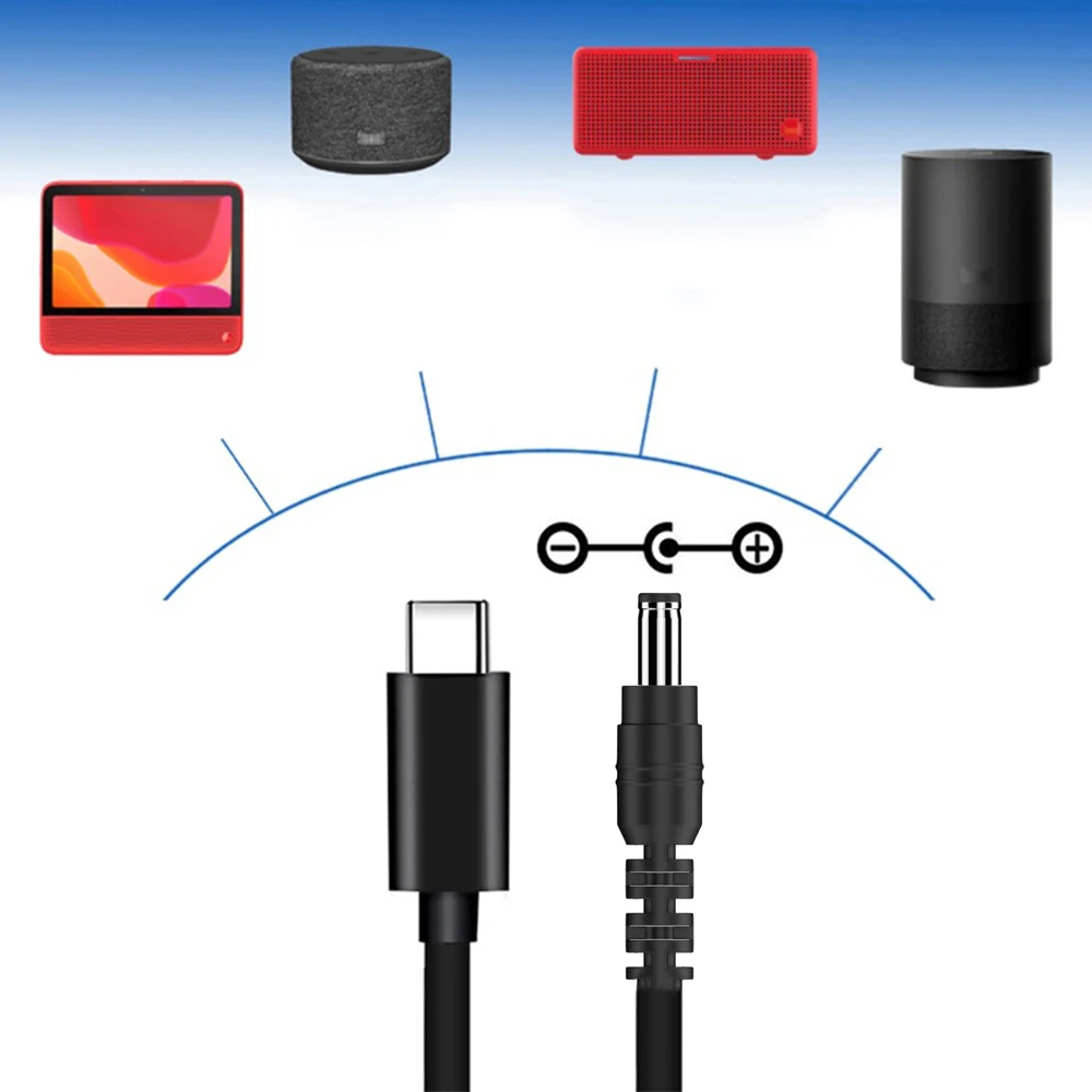 USB C Type-C PD Charger to 9V 12V 15V 20V DC 5.5x2.1mm 5.5x2.5mm 4.0x1.7mm 4.8x1.7mm 3.0x1.1mm Power Supply Cable for Routers