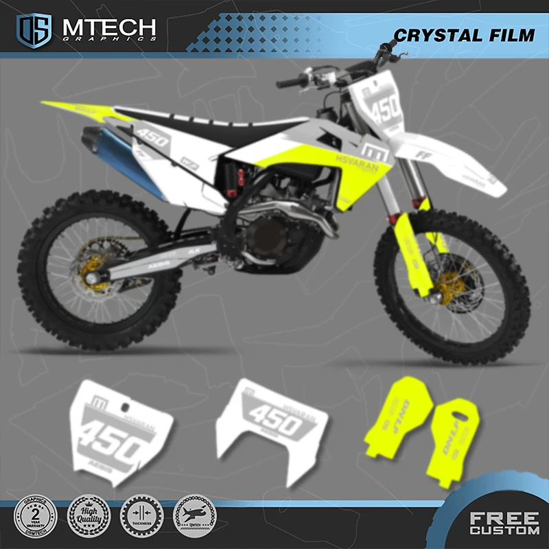 

DSMTECH DSMTECH мотокросс графический фон наклейки наборы наклеек для Husqvarna TE FE 2020-2023 TC FC 2019-2022 009