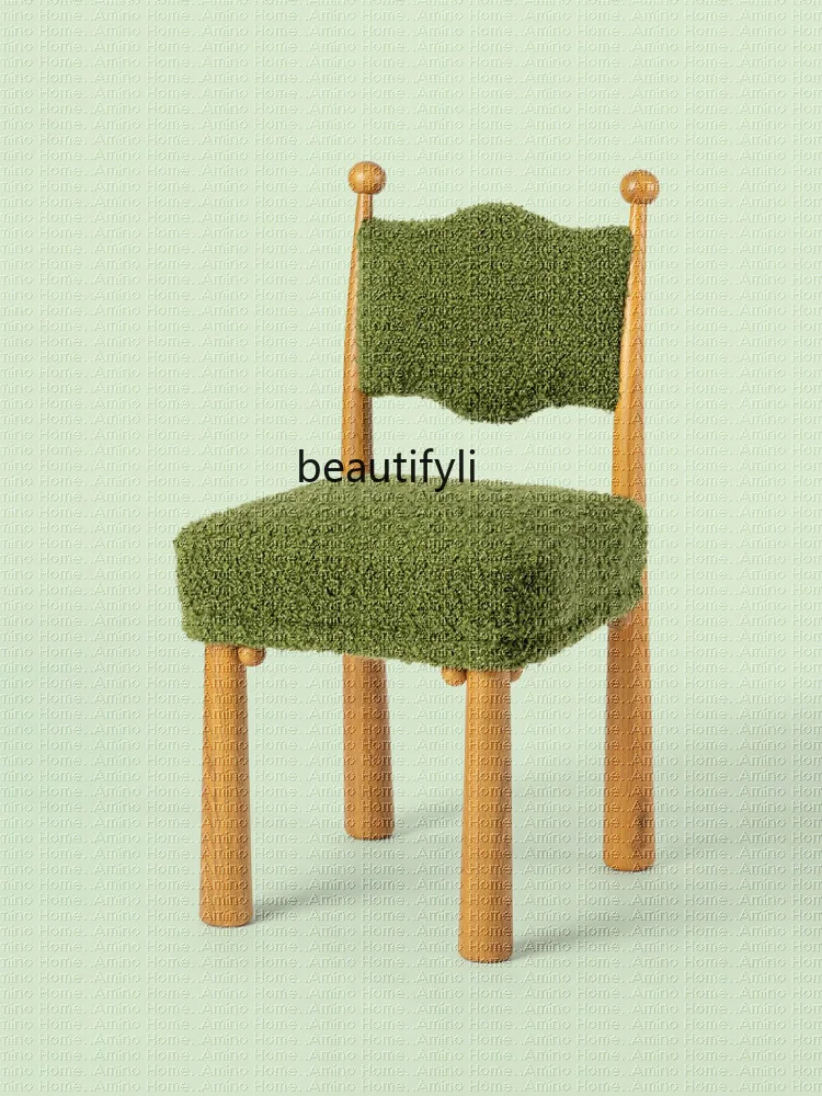 

Французский винтажный стиль, обеденный стул из массива дерева, дизайнерское кресло для дома, косметическое кресло для пожилых