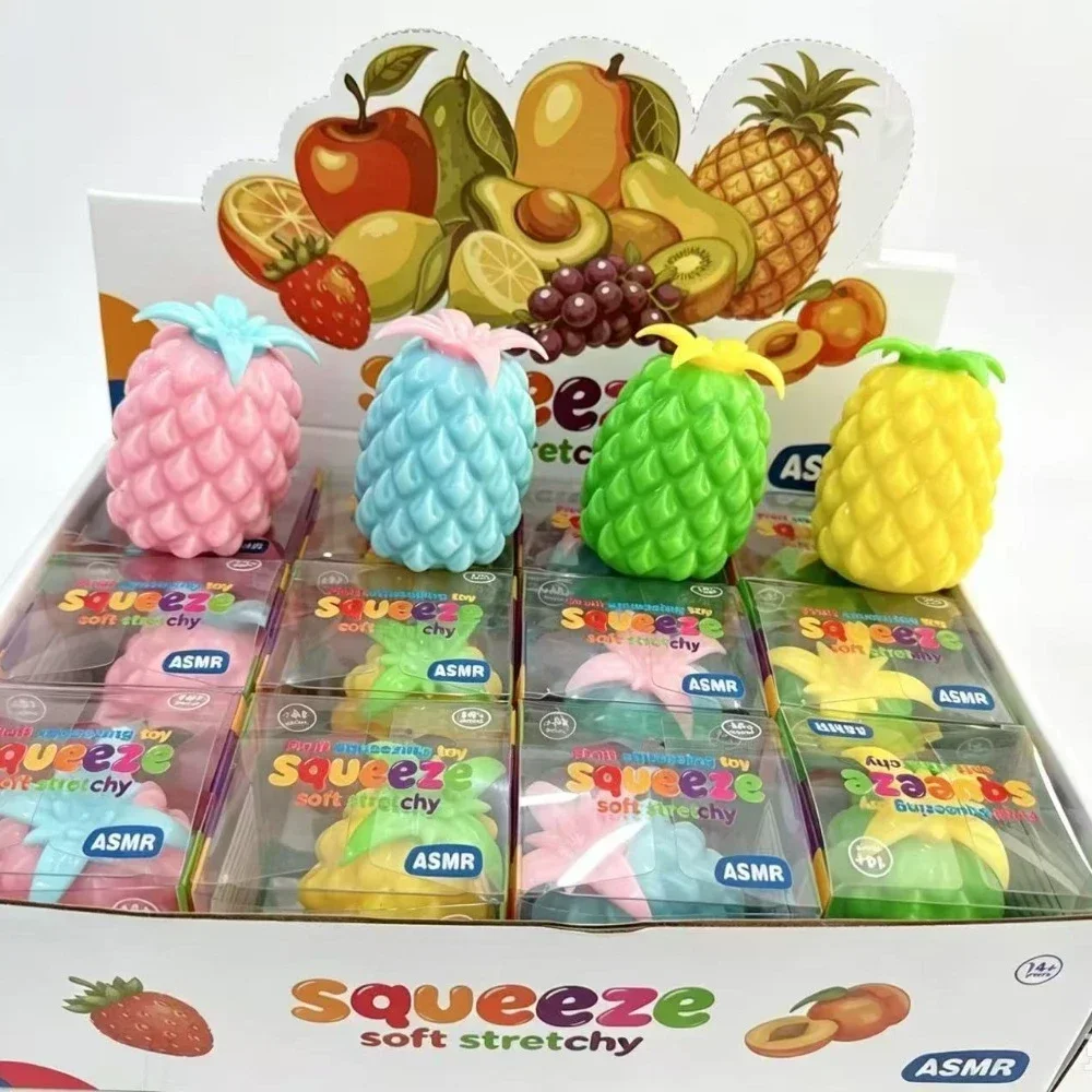 12PCS Creative Novelty Peanut Building Block Squishy, Handmade Slow Rising Toy, Crunch Sound Sensory Stress Relief Fidget