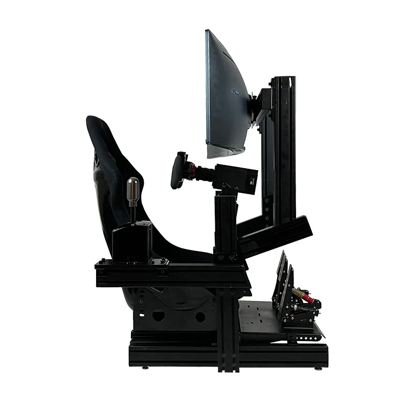 

Basic Folding Aluminum Profile Support Racing Simulator Direct Drive Steering Wheel