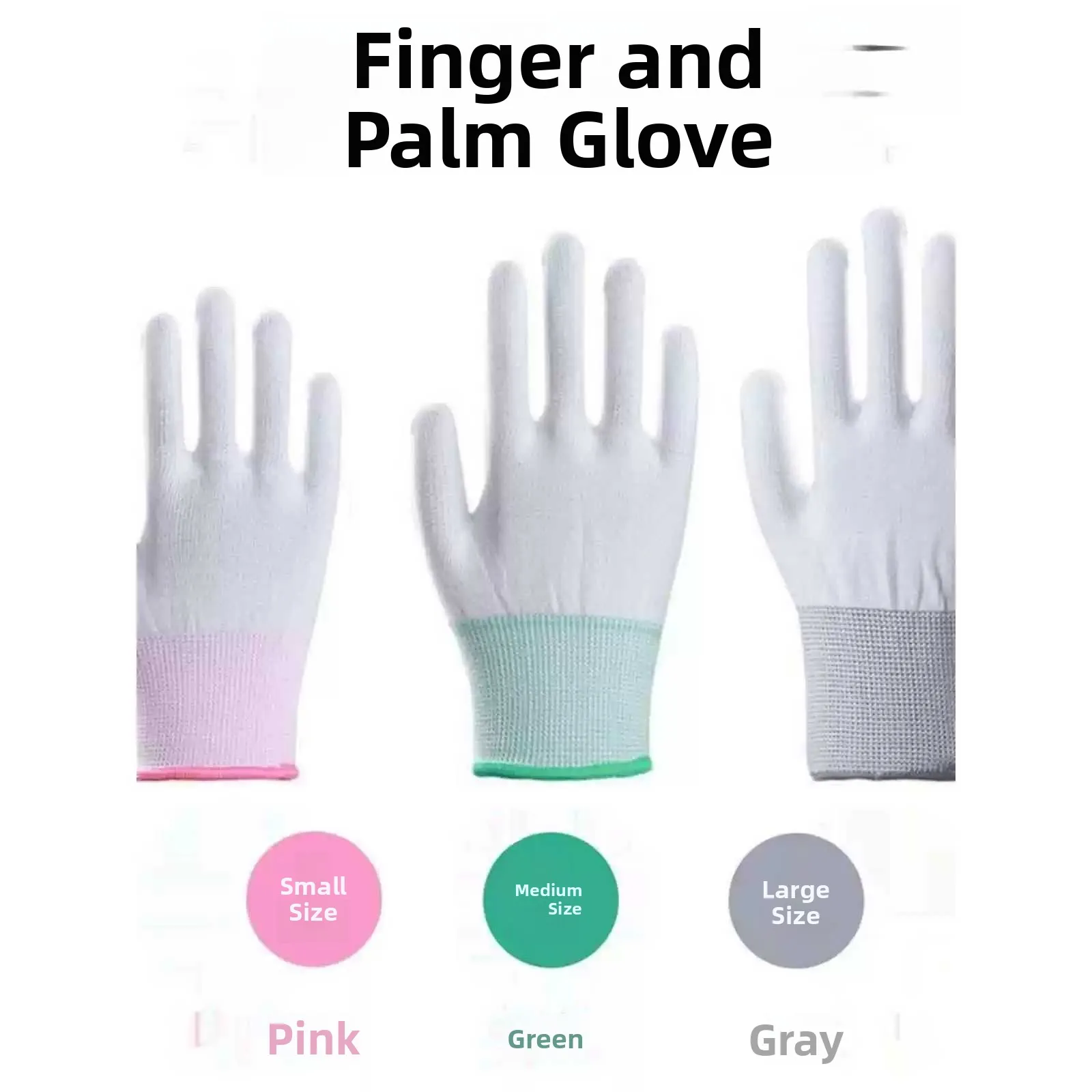 Nylon Thin Gloves for Bed Making And Cleaning Breathable Wear-Resistant Hotel Room Attendant Gloves Protective Labor Protection