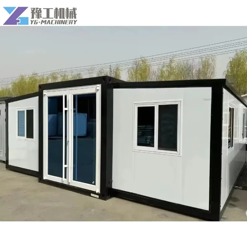 YG Customized 20 FT 40 FT Mobile Outdoor Australia Expandable Prefabricated Container Homes Luxury House With Bathroom And Kitch