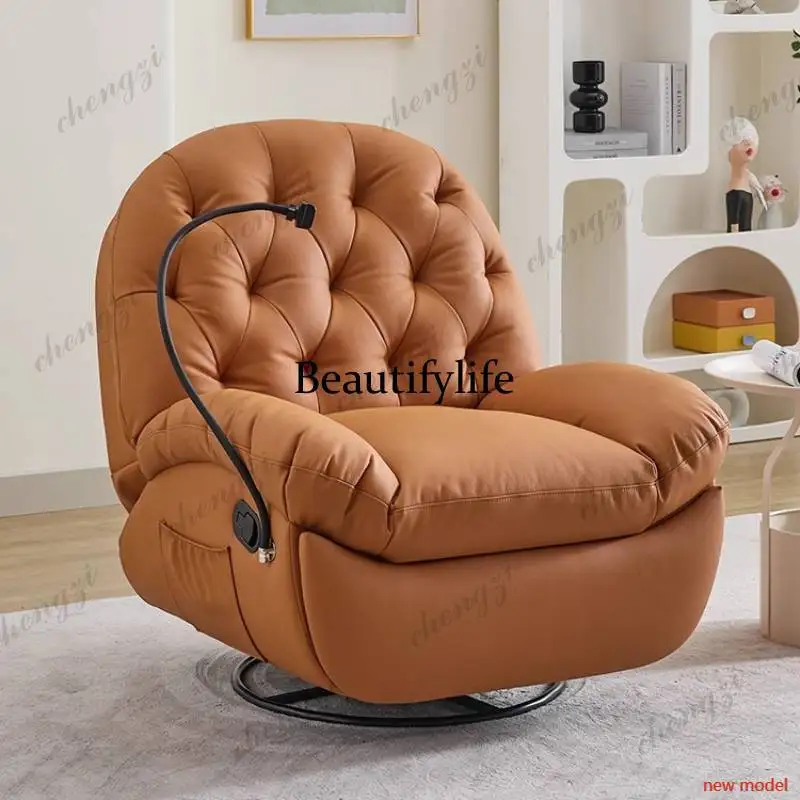 Single Green Electric Recliner Sofas Design Cheap European Quality Living Room Sofas Luxury Modern Woonkamerbanken FurnitureDD18