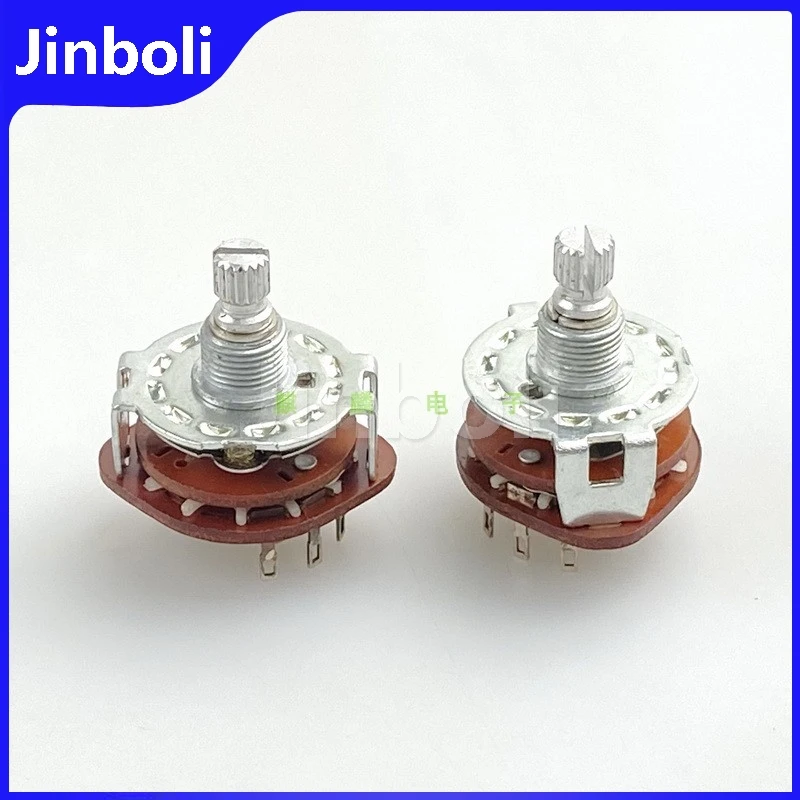 1PCS 2 blades, 3 gears, Band Conversion switch, Rotary Signal Switching switch, 8 feet, 15mm Handle