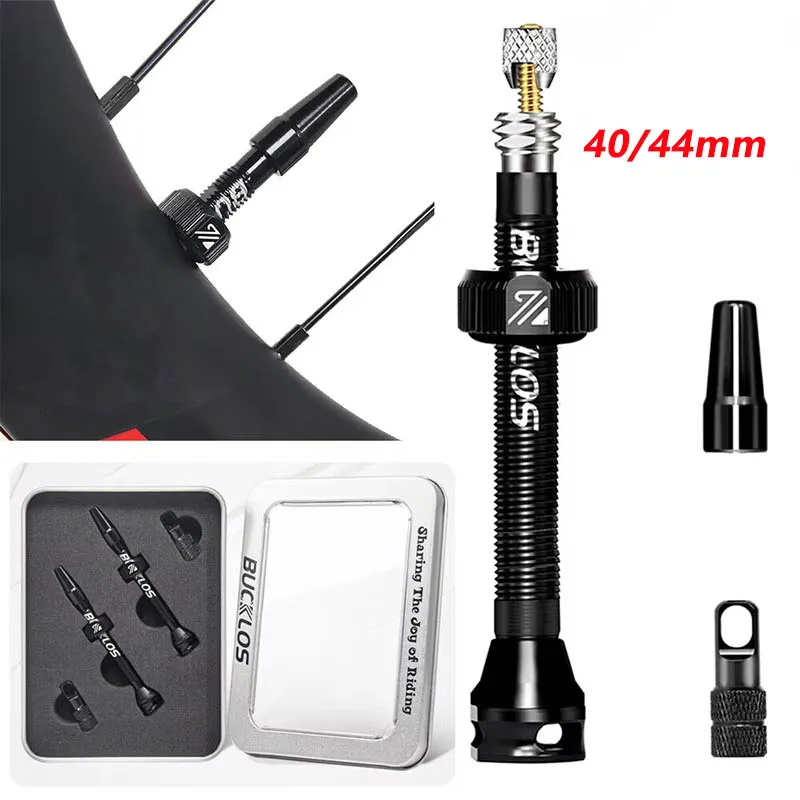 

Клапаны для бескамерных шин для велосипедов, 40 мм, 44 мм, клапаны из алюминиевого сплава для дорожных велосипедов, клапаны давления воздуха для дорожных велосипедов