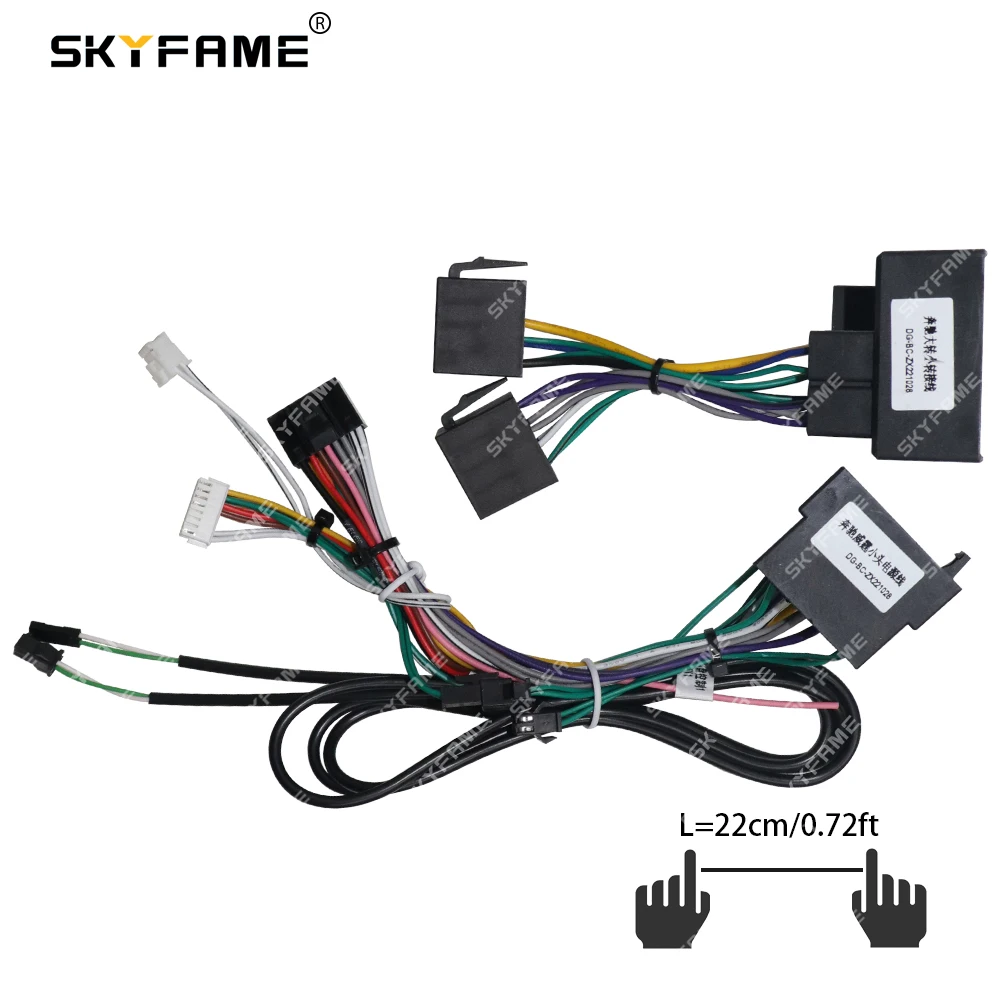 SKYFAME автомобильный жгут проводов адаптер Canbus Box для Benz A Class B Class B200 W169 W245 Viano Vito W639 Sprinter W906 OD-BENZ-01