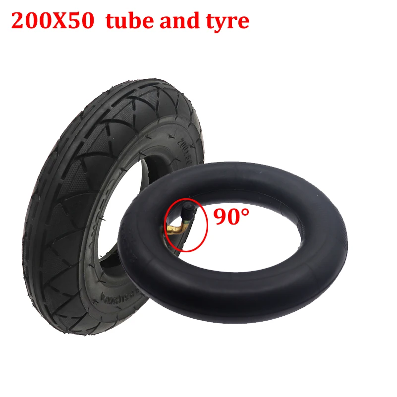 

8 Inch Pneumatic Tire 200x50 Inner Tube Outer for Mini Electric Scooter Off Road Tyre Replacement Parts