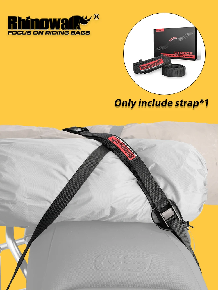 AliExpress Rhinowalk Motorcycle Luggage Strap 2.5M Buckle Tie-Down Belt Cargo Straps for Motor Car Bike Eeinforced Strap With Cam Buckle