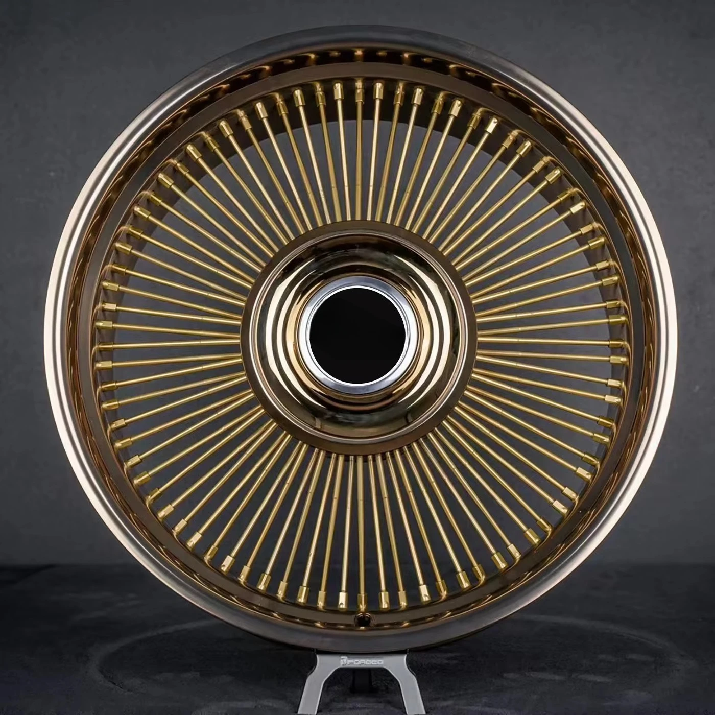 FORGING KINGDOM double-piece forged aluminum alloy car wheel hub ultra-light multi-spoke track grade new 40mm