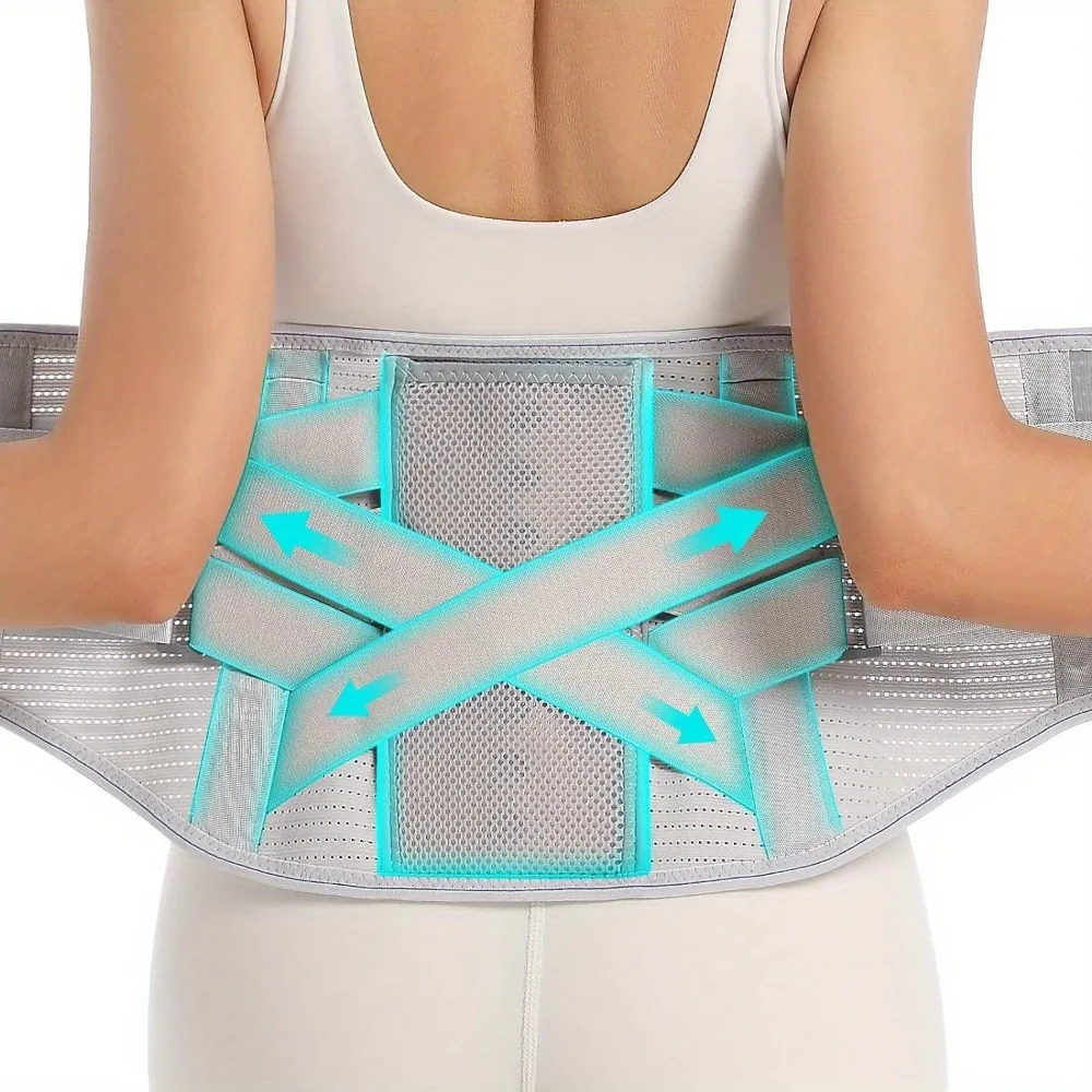 Lower Back Braces for Lower Back Pain, Lower Back Braces for Herniated Discs Are Removable and Come in 2 Different Hardness Kits