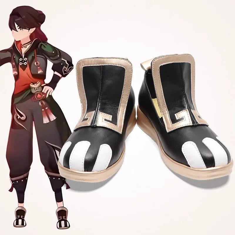 Game Genshin Impact Gaming Cosplay  Shoes Gaming Cos Shoes