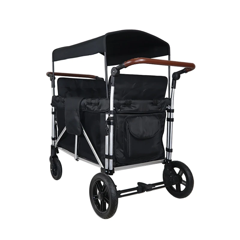 Safe and Secure Baby Big Kids Wagon Stroller 4 Passenger Baby Wagon