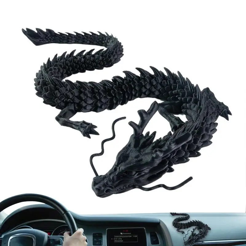 3d Printed Dragon Chinese Dragon Ornaments 3d Printed Articulated  Mystery Dragon Egg Poseable Joints Fidget Surprise Toy For