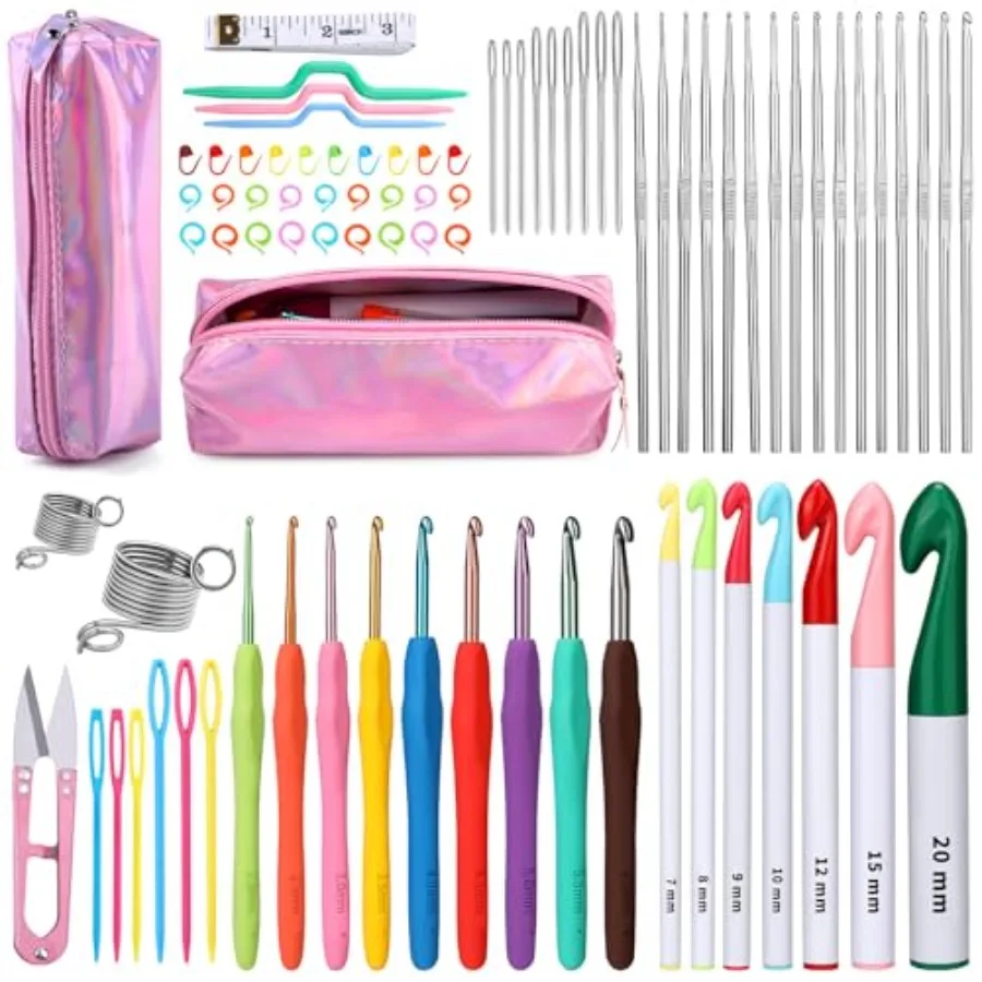 87 Pcs Crochet Hook…
