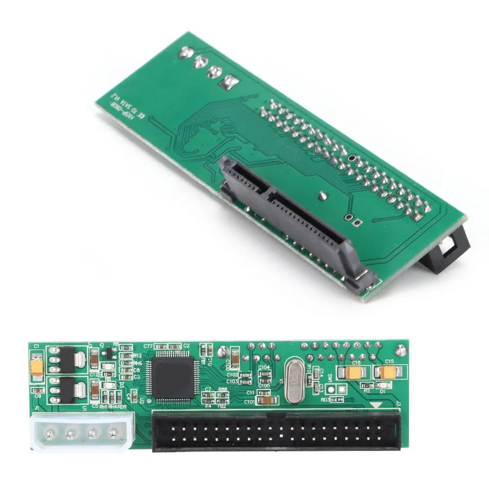 

No driver required 40-Pin Hard Drive Adapter 1.5GB/S Plug and play IDE to SATAs Adapter Green Hard Disk Converter Hard Drive